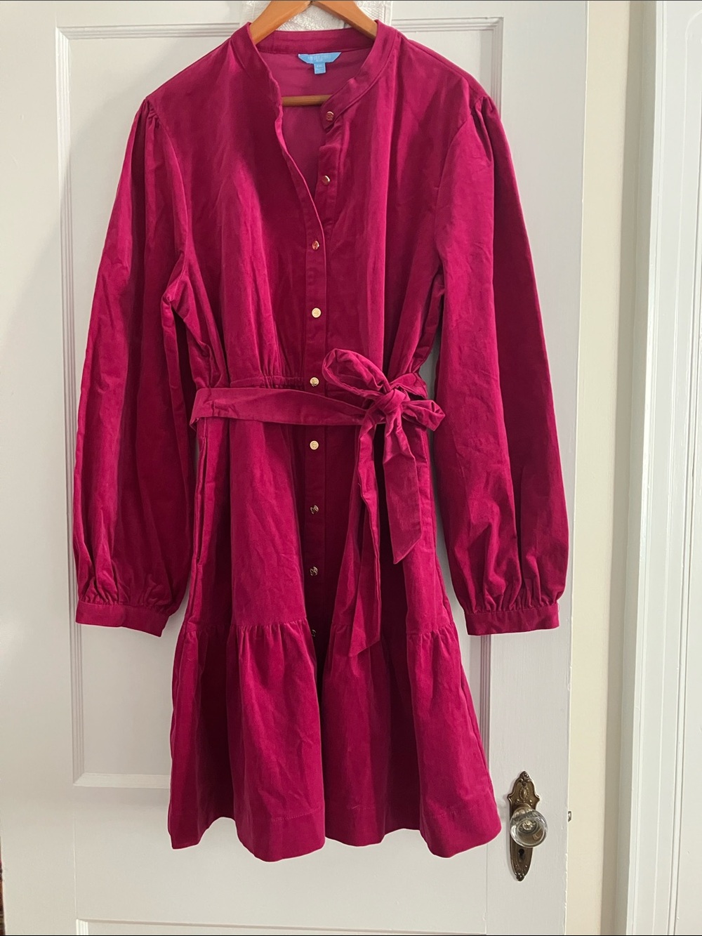 Draper James Deep Fuchsia RSVP Top